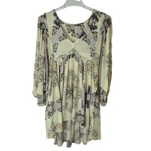Free People Girl Talk Tunic High Low Hem